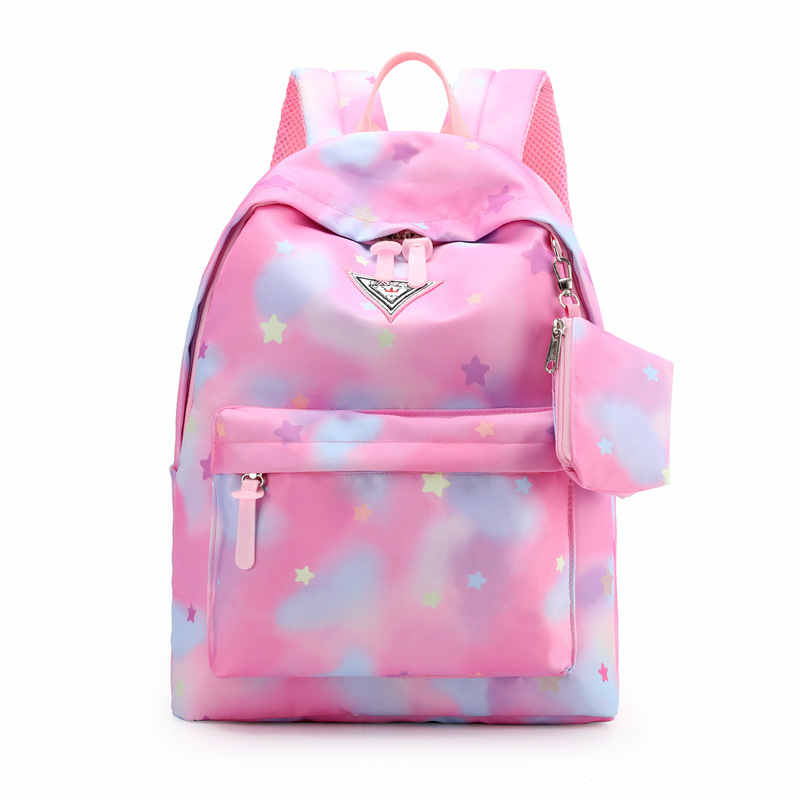 Trendy waterproof breathable soft casual school bag oxford backpack for student