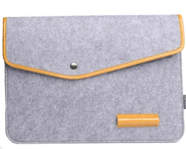 Eco-friendly felt tablet case laptop sleeve bag for Macbook iPad Noyebook 