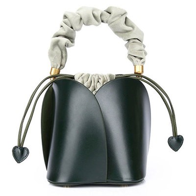 2020 black pink designer crossbody organizer bucket bag leather with handle
