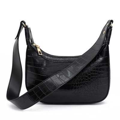 2020 designer luxury black leather travel organizer crossbody shoulder bag for women