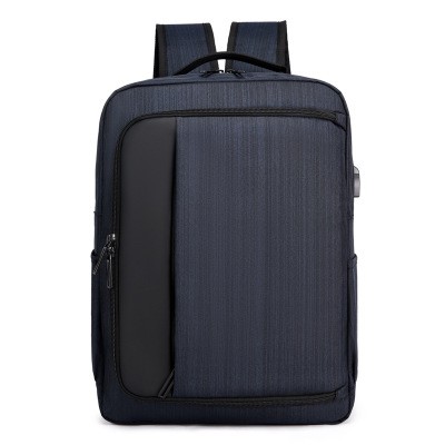 Promotional gift 14'' 18'' business men USB waterproof oxford laptop backpack