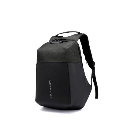 Anti-theft USB travel 15.6'' 16.5'' luggage reflected backpack with password lock