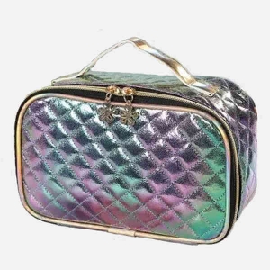 Holographic PU storage pouch t