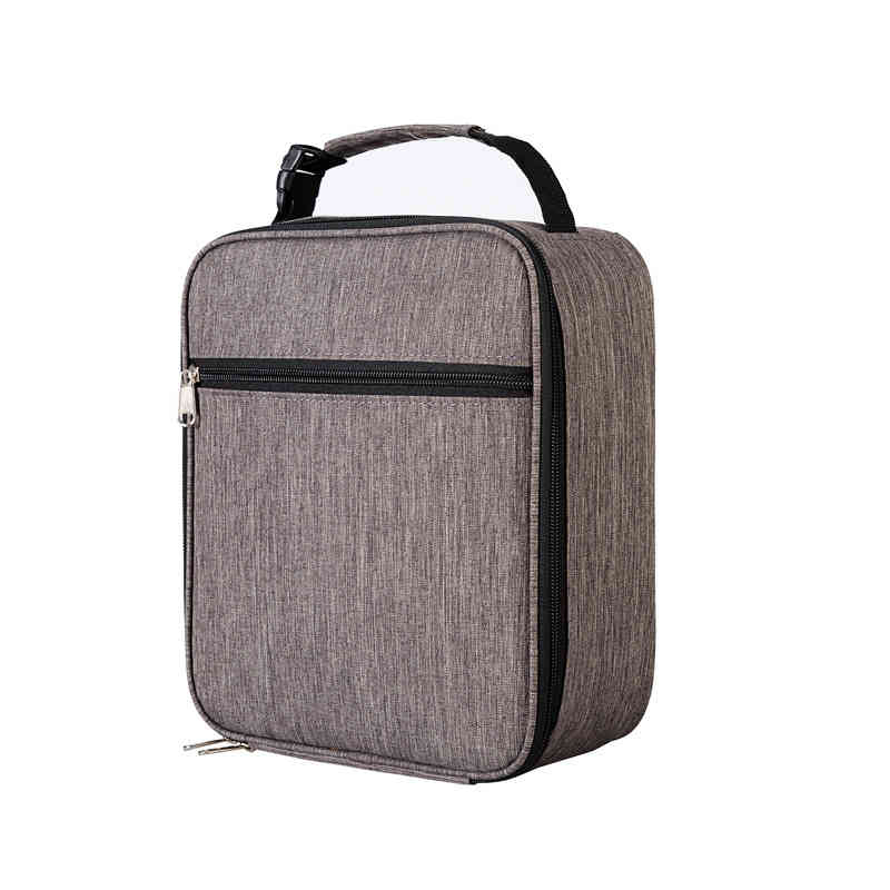 Oxford portable freezable picnic bag insulated lunch cooler bag with thick aluminum foil (图9)