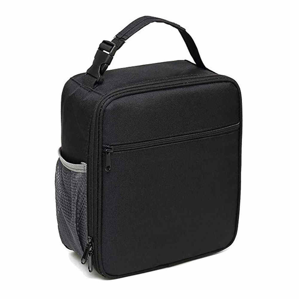 Oxford portable freezable picnic bag insulated lunch cooler bag with thick aluminum foil (图6)