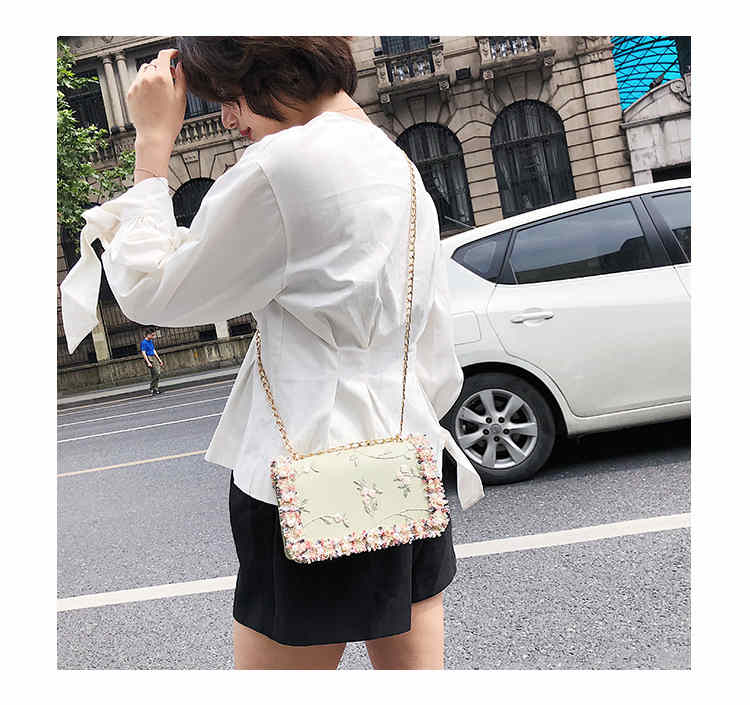 New square PU leather cell phone shoulder crossbody bag with comfortable handle(图1)