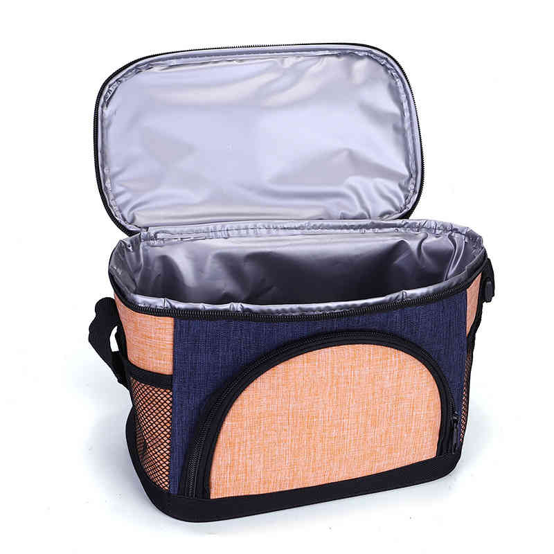 New fashion watertight two layer picnic freezable lunch cooler bag with large capacity(图7)