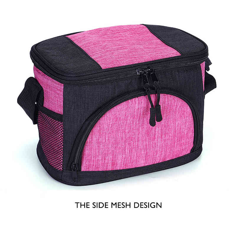 New fashion watertight two layer picnic freezable lunch cooler bag with large capacity(图9)