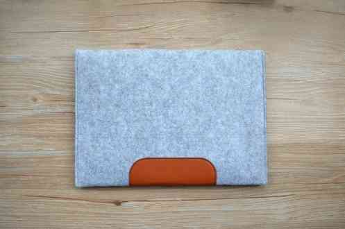 Eco-friendly felt laptop sleeve bag 11 12 13 13.3inch laptop tablet case for Macbook iPad Noyebook (图18)