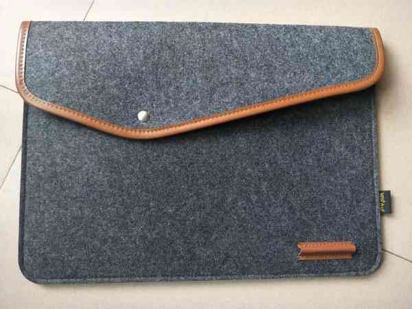 Eco-friendly felt laptop sleeve bag 11 12 13 13.3inch laptop tablet case for Macbook iPad Noyebook (图15)