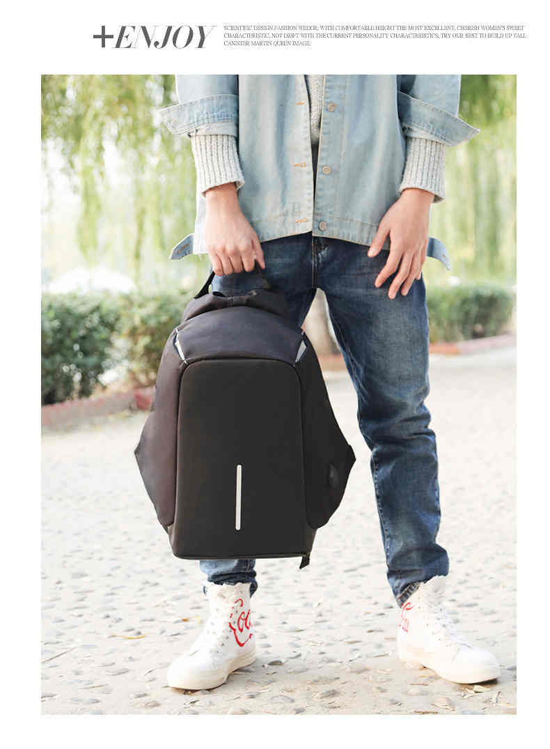 360°anti-theft business computer bag laptop backpack with usb charging port(图17)