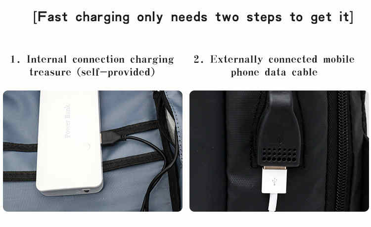 Business mens messenger crossbody bag with USB charging(图6)