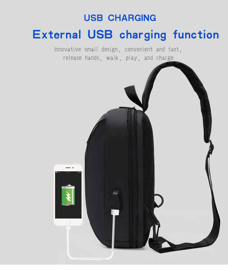 Business mens messenger crossbody bag with USB charging(图5)