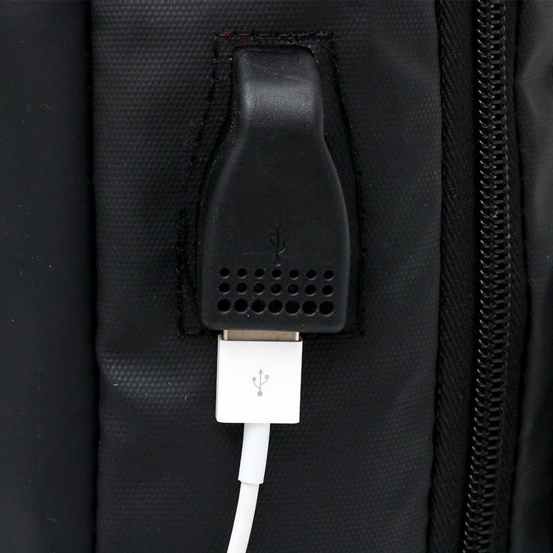 Business mens messenger crossbody bag with USB charging(图29)