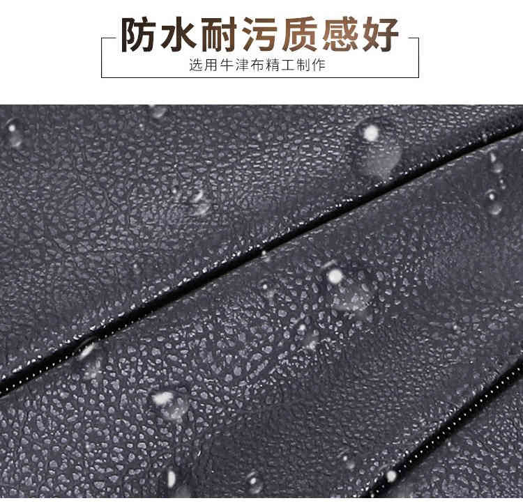 Anti-theft water resistant mens pu crossbody bag chest pack for running(图6)