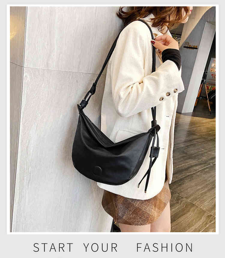 Large designer shoulder black brown leather cross body bags for women(图10)
