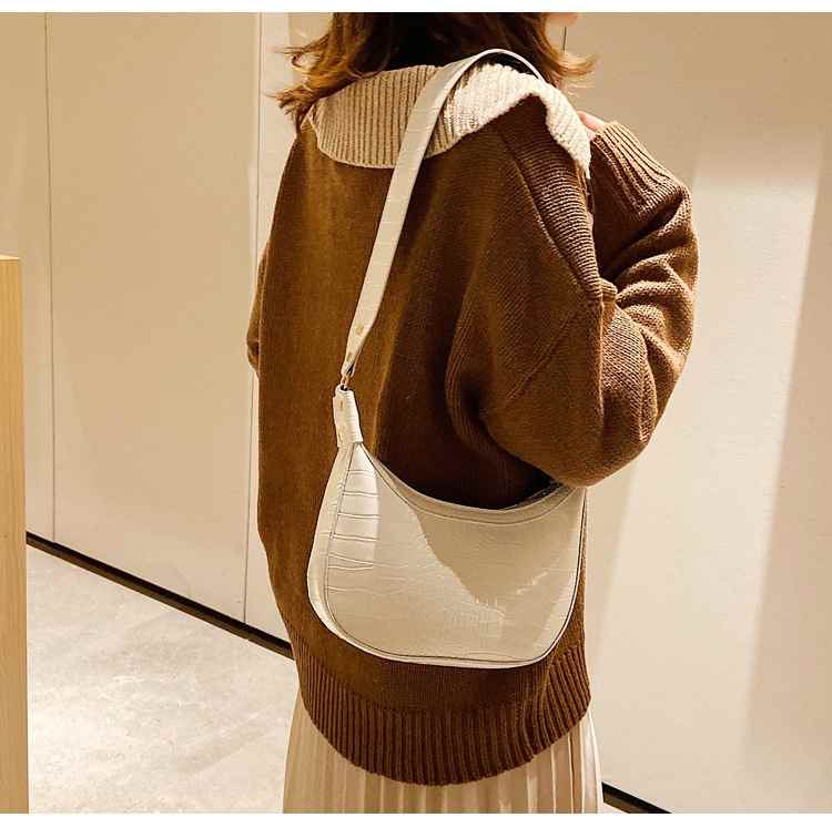 2020 designer luxury black leather travel organizer crossbody shoulder bag for women(图4)