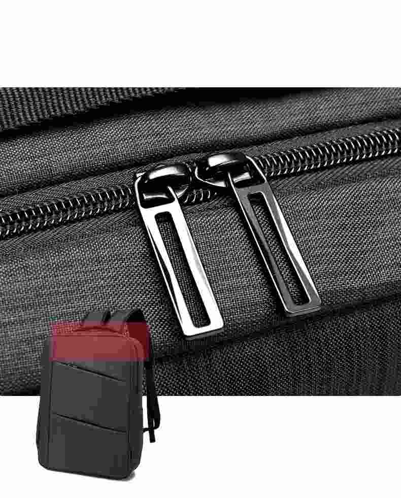 Waterproof oxford casual school bag 14 travel laptop backpack(图9)