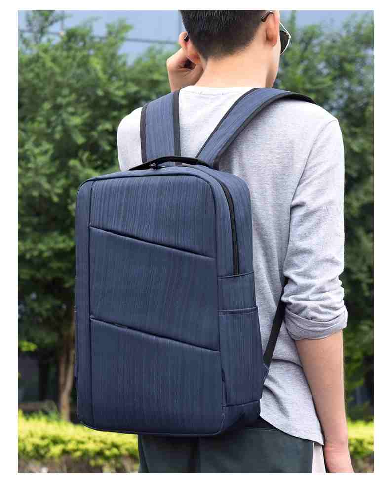 Waterproof oxford casual school bag 14 travel laptop backpack(图15)