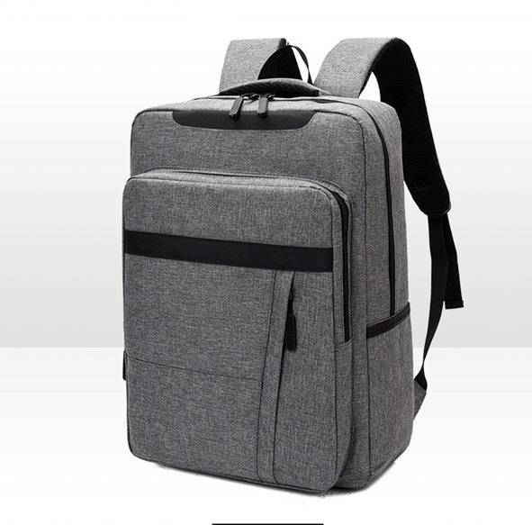 Men business briefcase oxford 15 15.6 USB laptop backpack (图2)