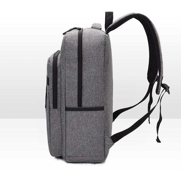 Men business briefcase oxford 15 15.6 USB laptop backpack (图4)