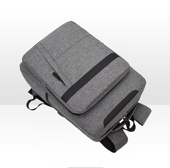 Men business briefcase oxford 15 15.6 USB laptop backpack (图6)