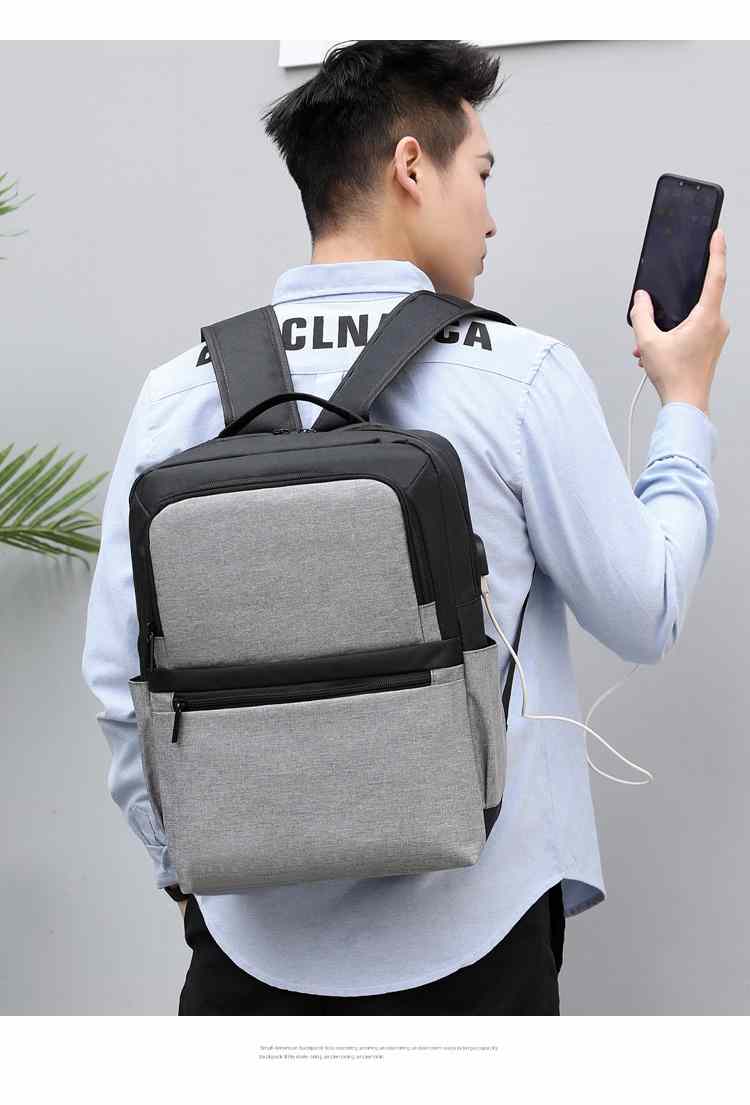 Multi-function oxford 15 15.6 USB travel laptop backpack (图12)