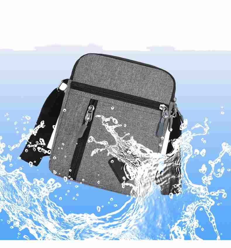 Fashion unisex waterproof oxford shoulder messenger crossbody bag(图6)