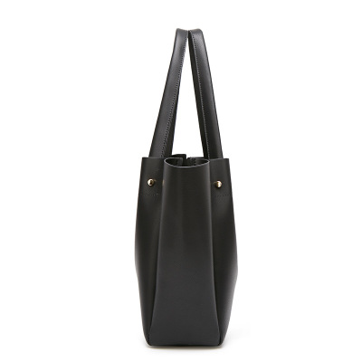 New women shoulder tote bag leather handbag(图2)