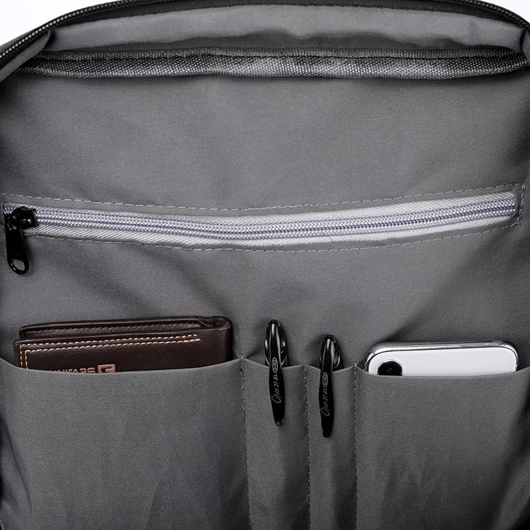 Waterproof USB 15.6 business men laptop backpack (图9)