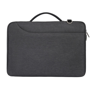 Waterproof 13.3141515.415.6 luggage laptop messenger bag with plush lining(图1)
