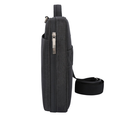 Waterproof 13.3141515.415.6 luggage laptop messenger bag with plush lining(图2)