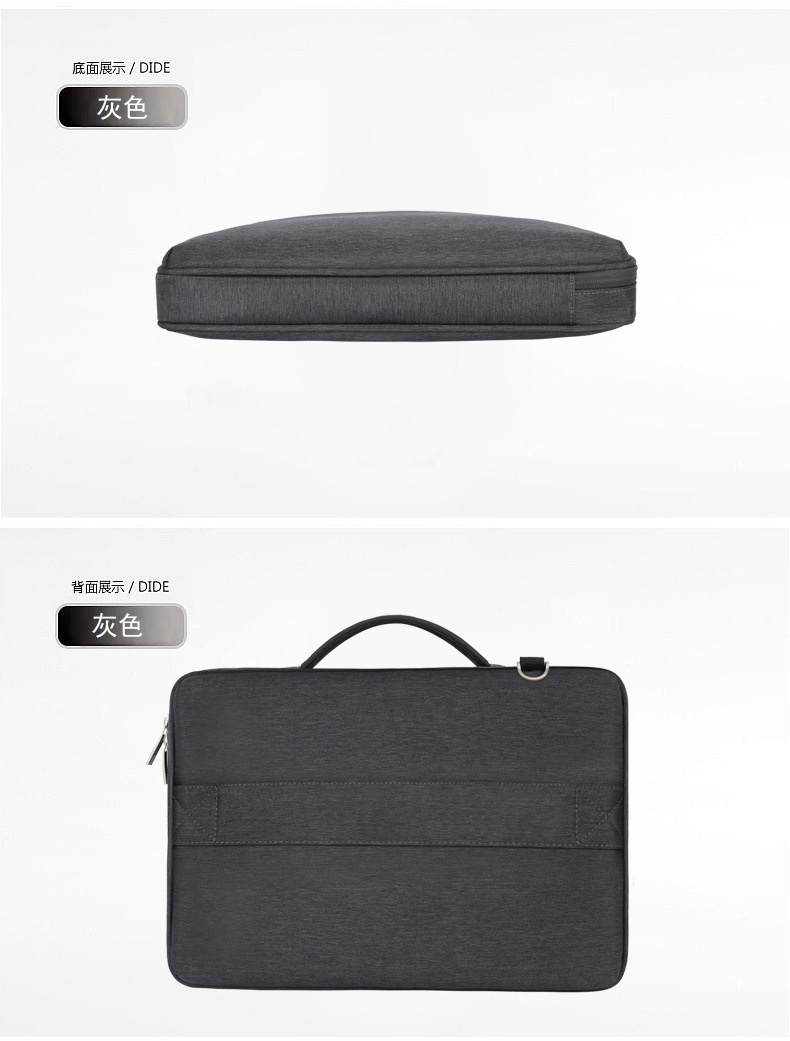 Waterproof 13.3141515.415.6 luggage laptop messenger bag with plush lining(图6)