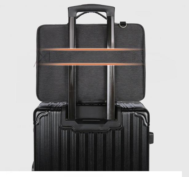 Waterproof 13.3141515.415.6 luggage laptop messenger bag with plush lining(图7)