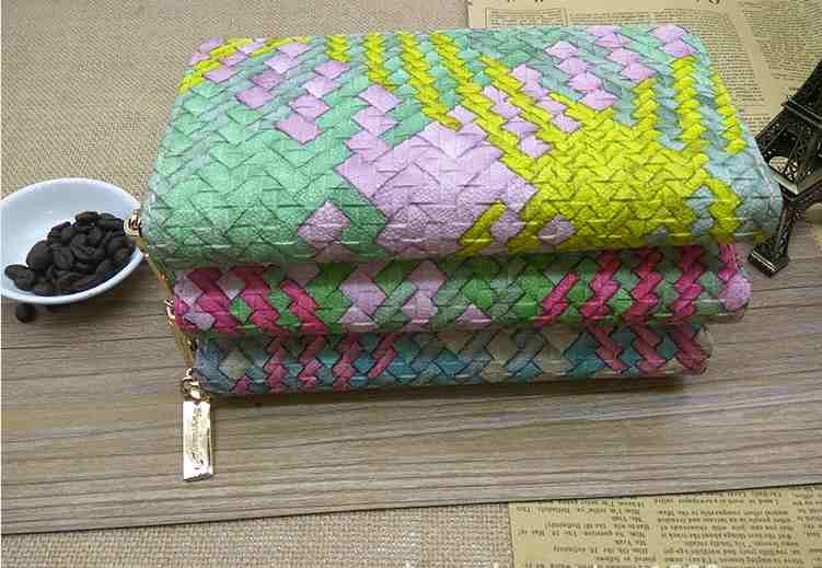 New long style 2 folded 12 slots wallet purse(图10)