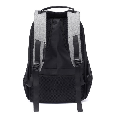 Anti-theft USB travel 15.6 16.5 luggage reflected backpack with password lock(图3)