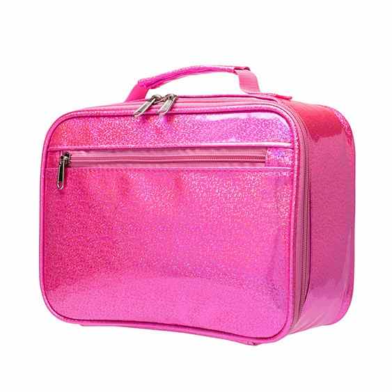 New colorful children kids holographic PVC lunch cooler bag