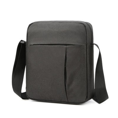 Fashion square polyester messenger bag for men boy