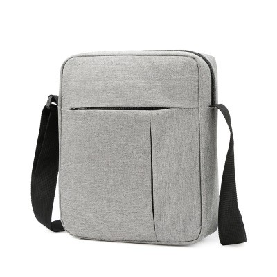 Fashion square polyester messenger bag for men boy