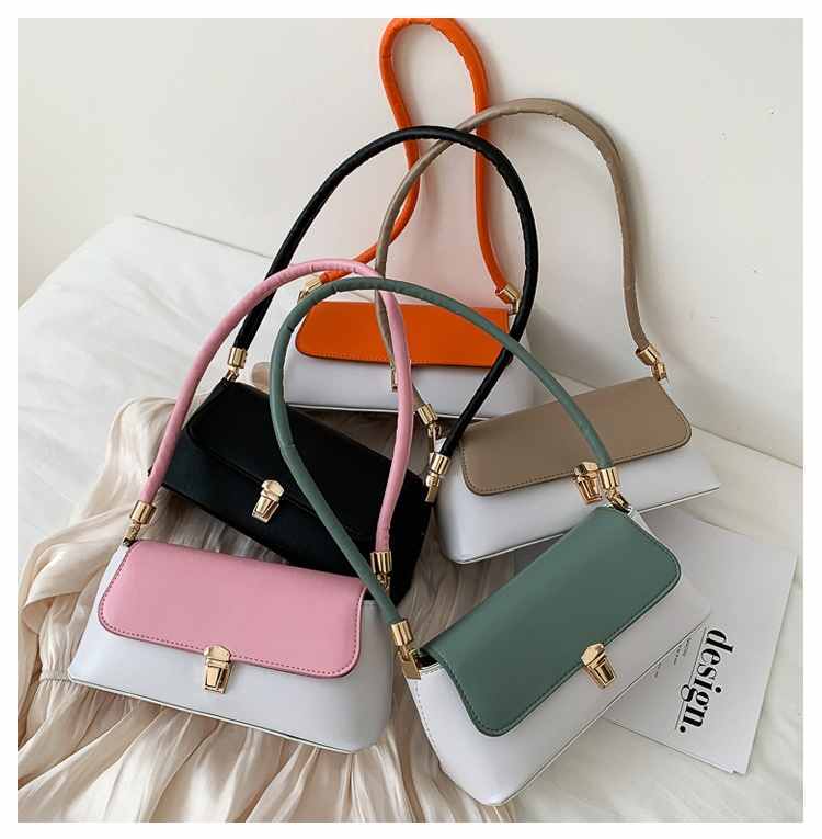 Wholesale fashion designer ladies leather organiser clutch handbag with handle(图5)