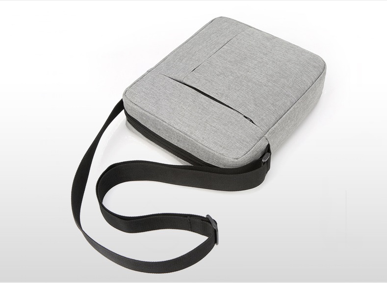 Fashion square polyester messenger bag for men boy(图5)