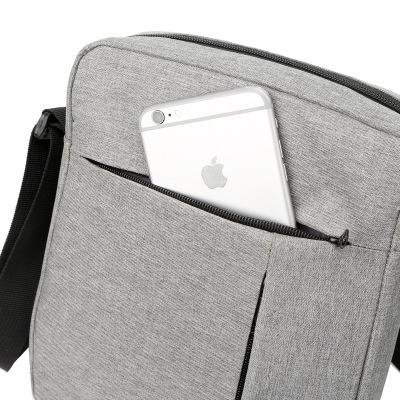 Fashion square polyester messenger bag for men boy(图2)
