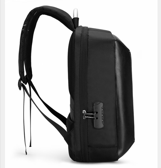 Waterproof 15 16 luggage reflected USB laptop backpack with password lock(图4)